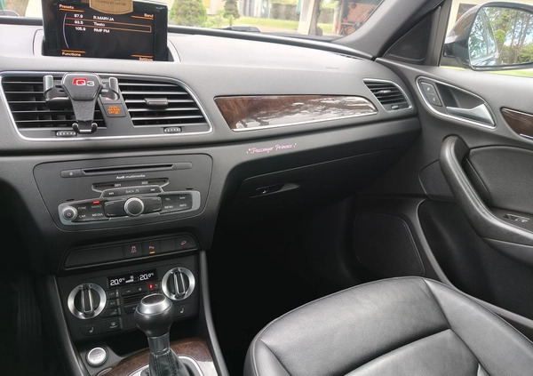 Audi Q3 cena 57900 przebieg: 137500, rok produkcji 2015 z Lubliniec małe 742